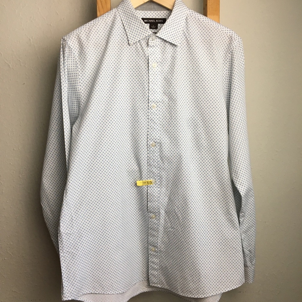 ‼️ Michael Kors micro paisley dress shirt ‼️